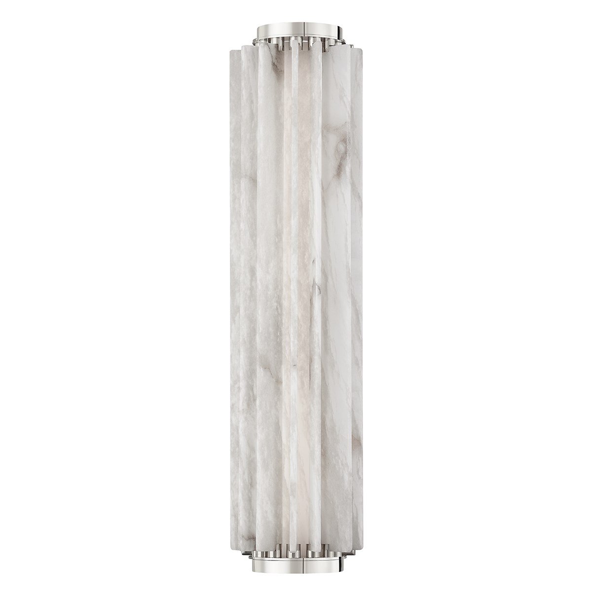 Hillside Large Wall Sconce - Polished Nickel Finish