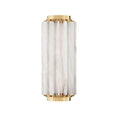 Load image into Gallery viewer, Hillside Small Wall Sconce - Aged Brass Finish
