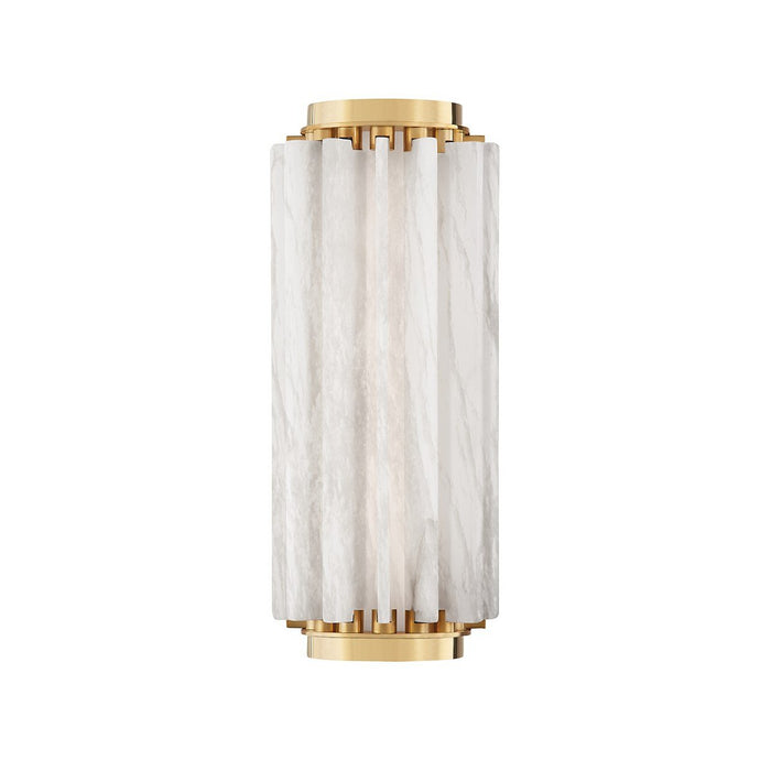 Hillside Small Wall Sconce - Aged Brass Finish