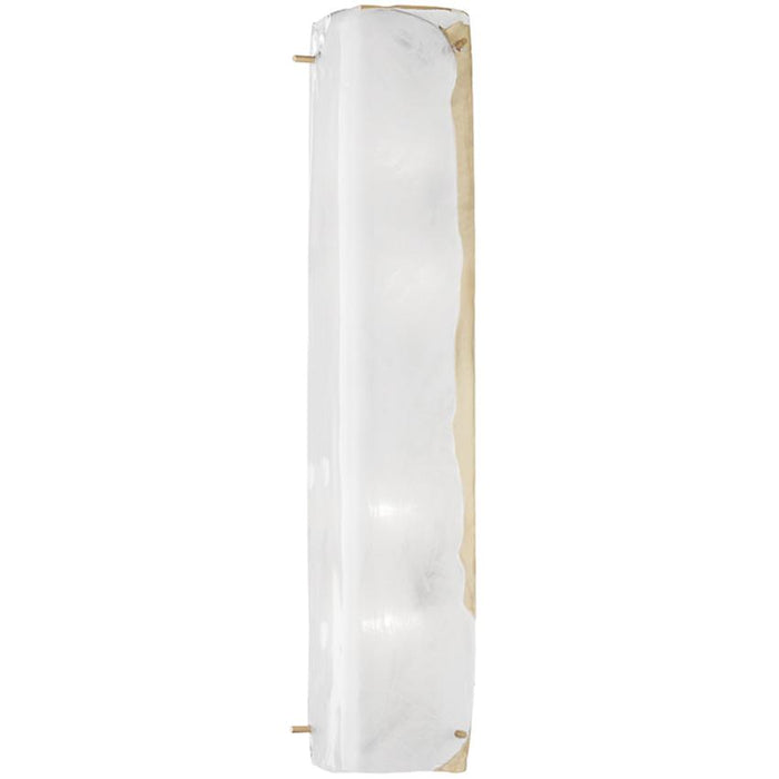 Hines 26" Wall Sconce - Aged Brass Finish