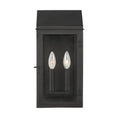 Load image into Gallery viewer, Hingham Medium Outdoor Wall Sconce - Textured Black Finish
