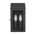 Load image into Gallery viewer, Hingham Small Outdoor Wall Sconce - Textured Black Finish
