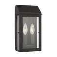 Load image into Gallery viewer, Hingham Outdoor Wall Sconce - Textured Black Finish
