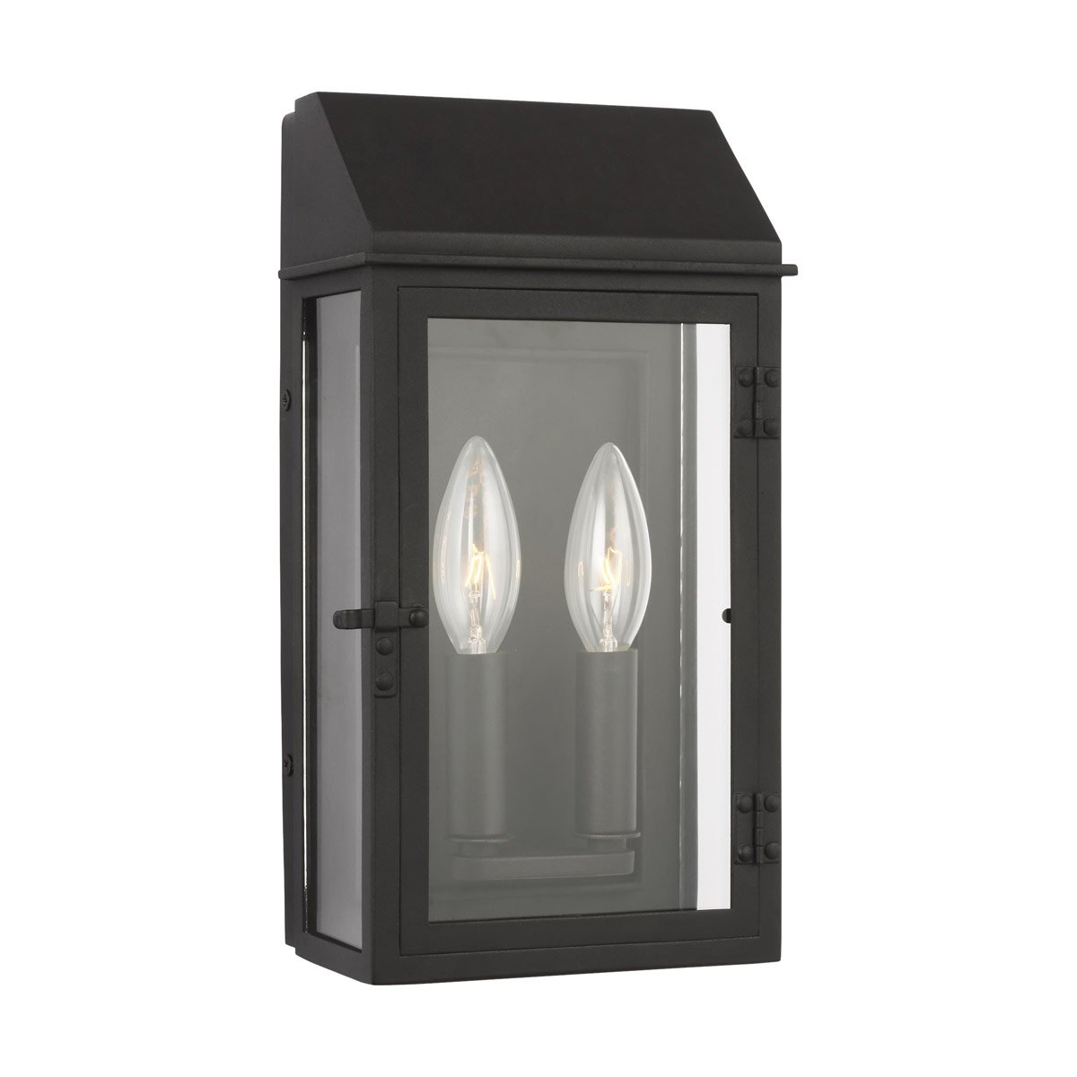 Hingham Outdoor Wall Sconce - Textured Black Finish