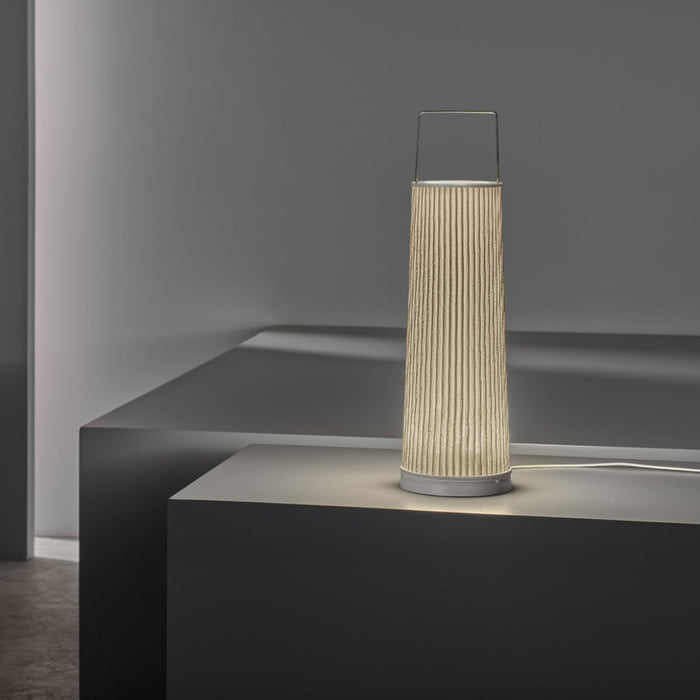 Hipatia LED Table Lamp - White Finish