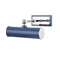 Load image into Gallery viewer, Holly Small Picture Light - Navy/Polished Nickel Finish
