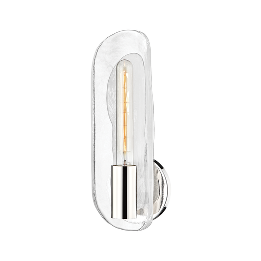 Hopewell Wall Sconce - Polished Nickel Finish