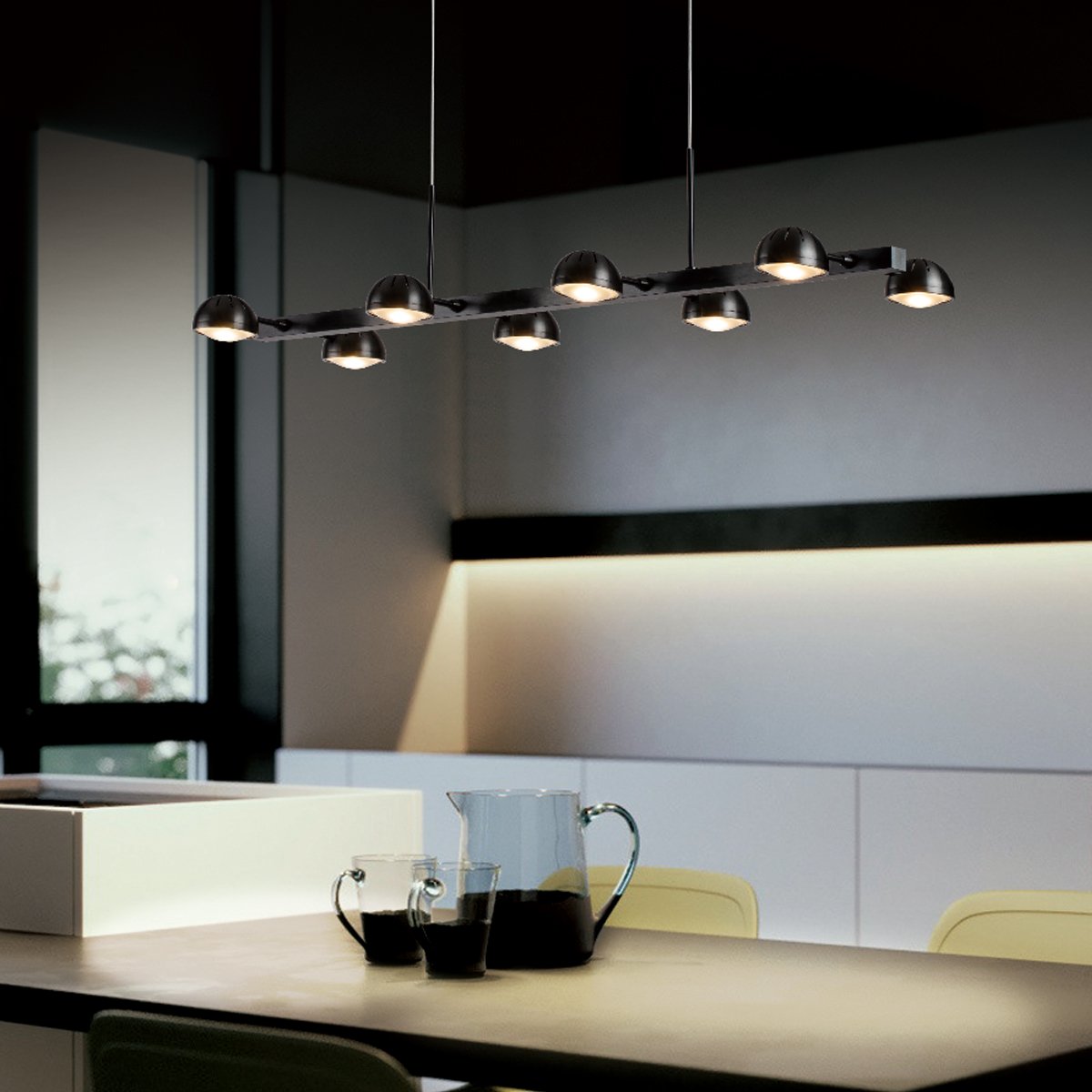 Horoscope Light Linear Suspension - Display
