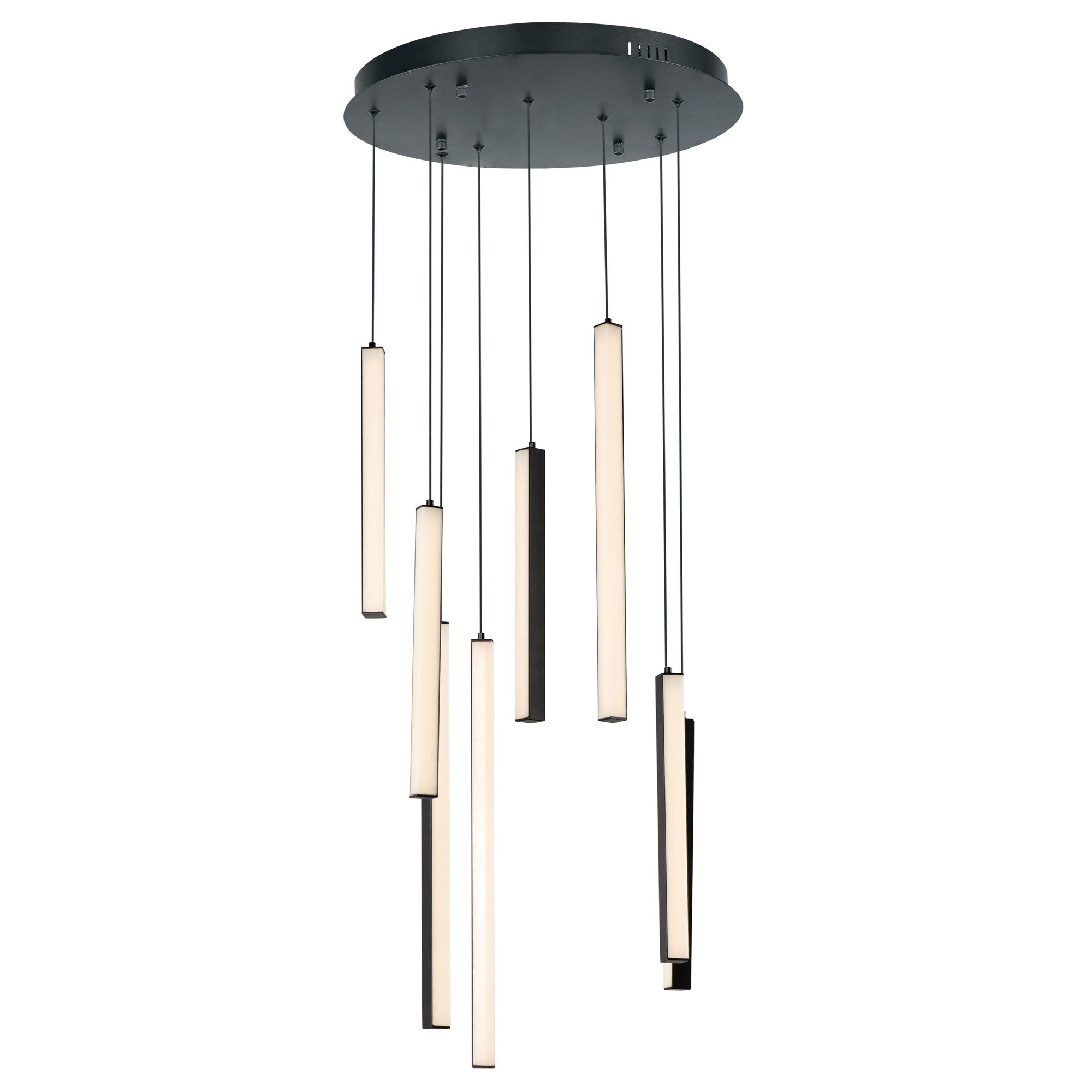 Hover LED Multi Light Pendant - Black Finish