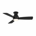 Load image into Gallery viewer, Hugh 44" Ceiling Fan - Black Finish
