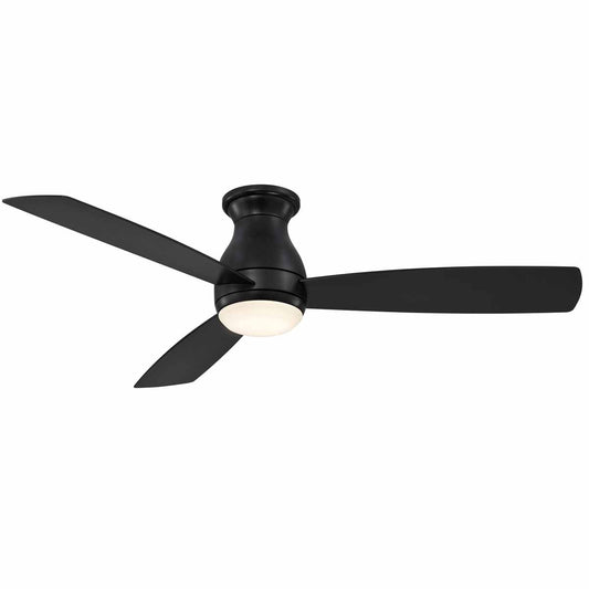 Hugh 52" Ceiling Fan - Black Finish