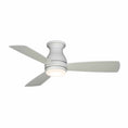 Load image into Gallery viewer, Hugh 44" Ceiling Fan - Matte White Finish
