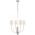 Load image into Gallery viewer, Hulton Medium Chandelier - Polished Nickel Finish
