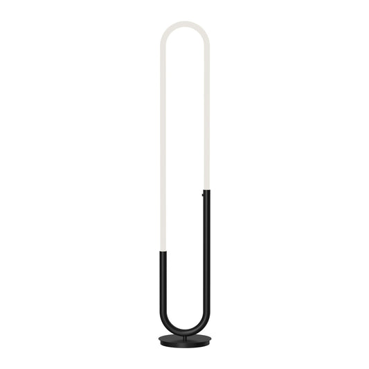 Huron Floor Lamp - Black Finish