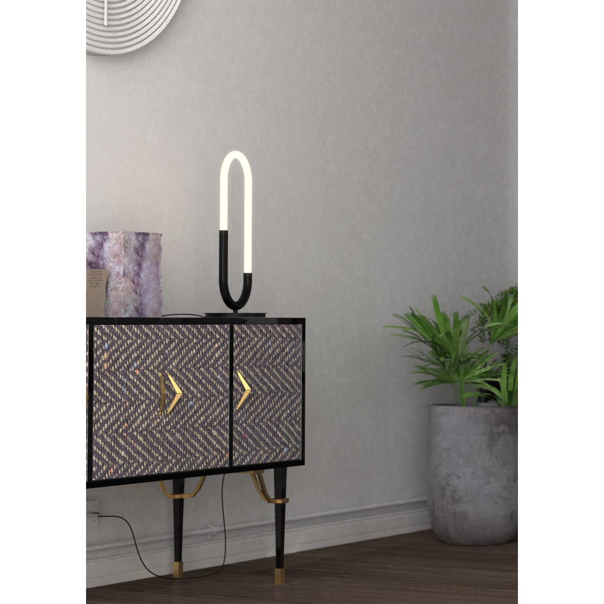 Huron LED Table Lamp - Display