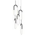 Load image into Gallery viewer, Huron 5-Light Pendant - Black Finish
