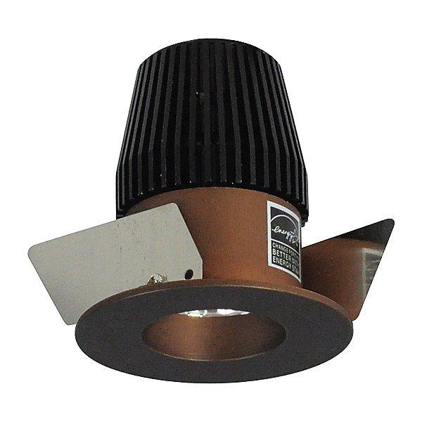 IOLITE Round 1" Regressed Reflector Trim - Bronze Finish with Straight Reflector