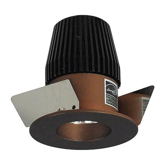 IOLITE Round 1" Regressed Reflector Trim - Bronze Finish with Straight Reflector