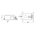 Load image into Gallery viewer, IOLITE 2" IC-Rated Airtight LED New Construction Housing - Diagram
