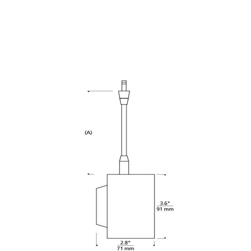 ISO Head Spotlight (CRI 80) - Diagram