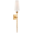 Load image into Gallery viewer, Iberia Single Sconce - Antique Gold Leaf Finish
