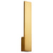 Icon LED Wall Sconce - Aged Brass Finish