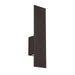 Icon LED Large Outdoor Sconce - Bronze