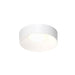 Ilios 10" LED Flushmount - Satin White Finish