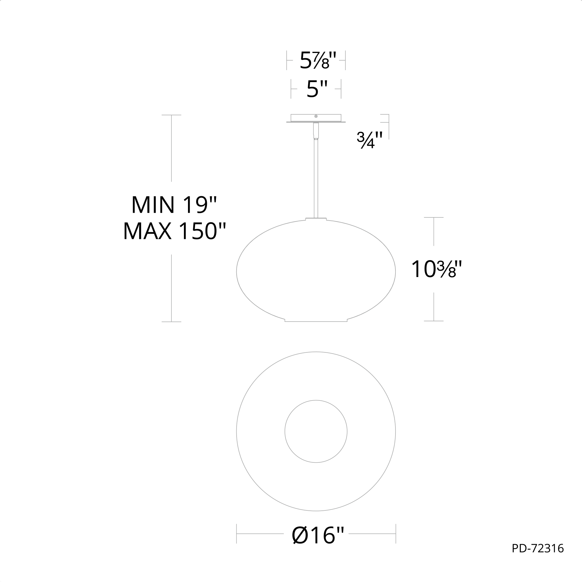 Illusion Pendant - Diagram