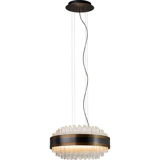 Illusion Pendant - Satin Dark Gray Finish