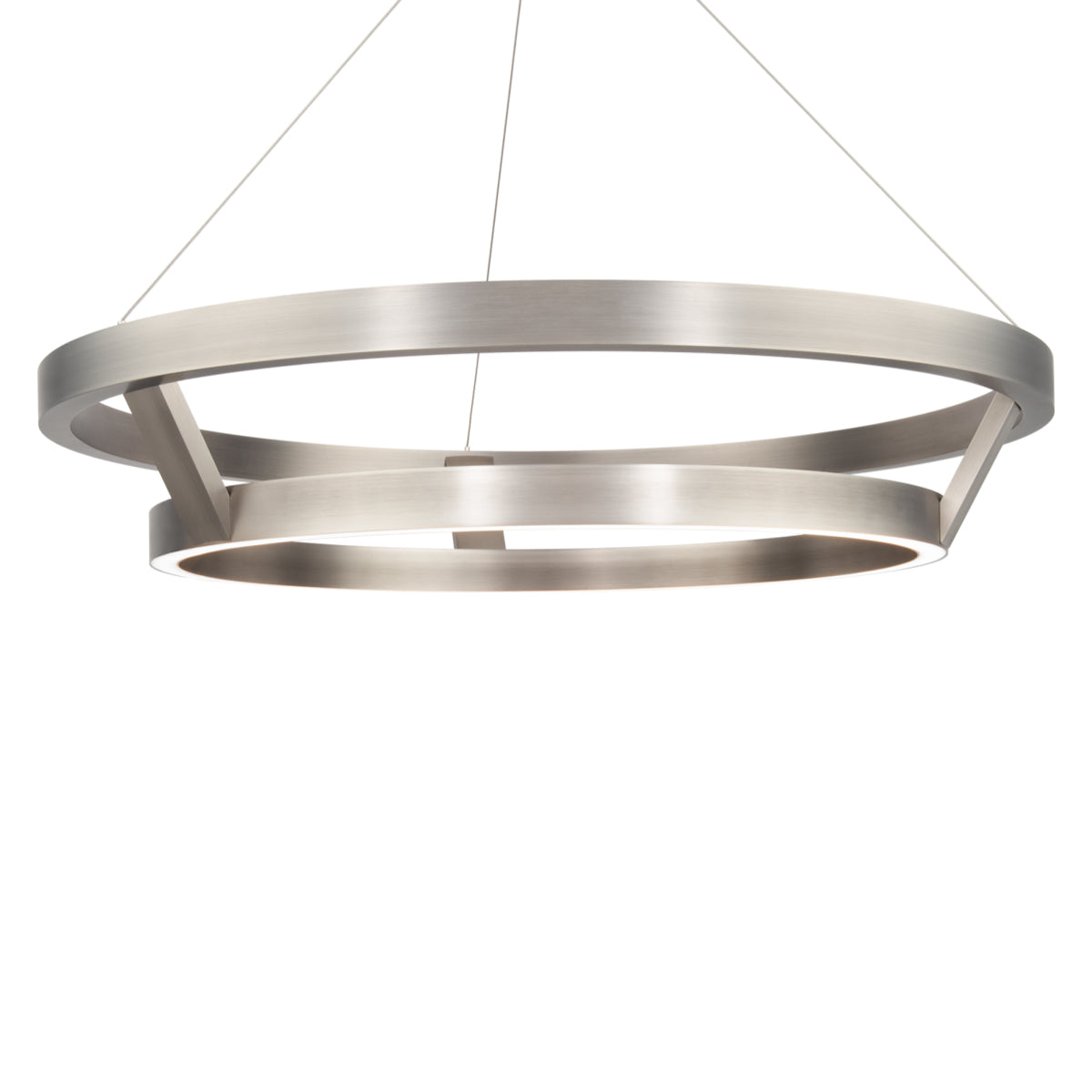 Imperial LED Pendant - Brushed Nickel Finish