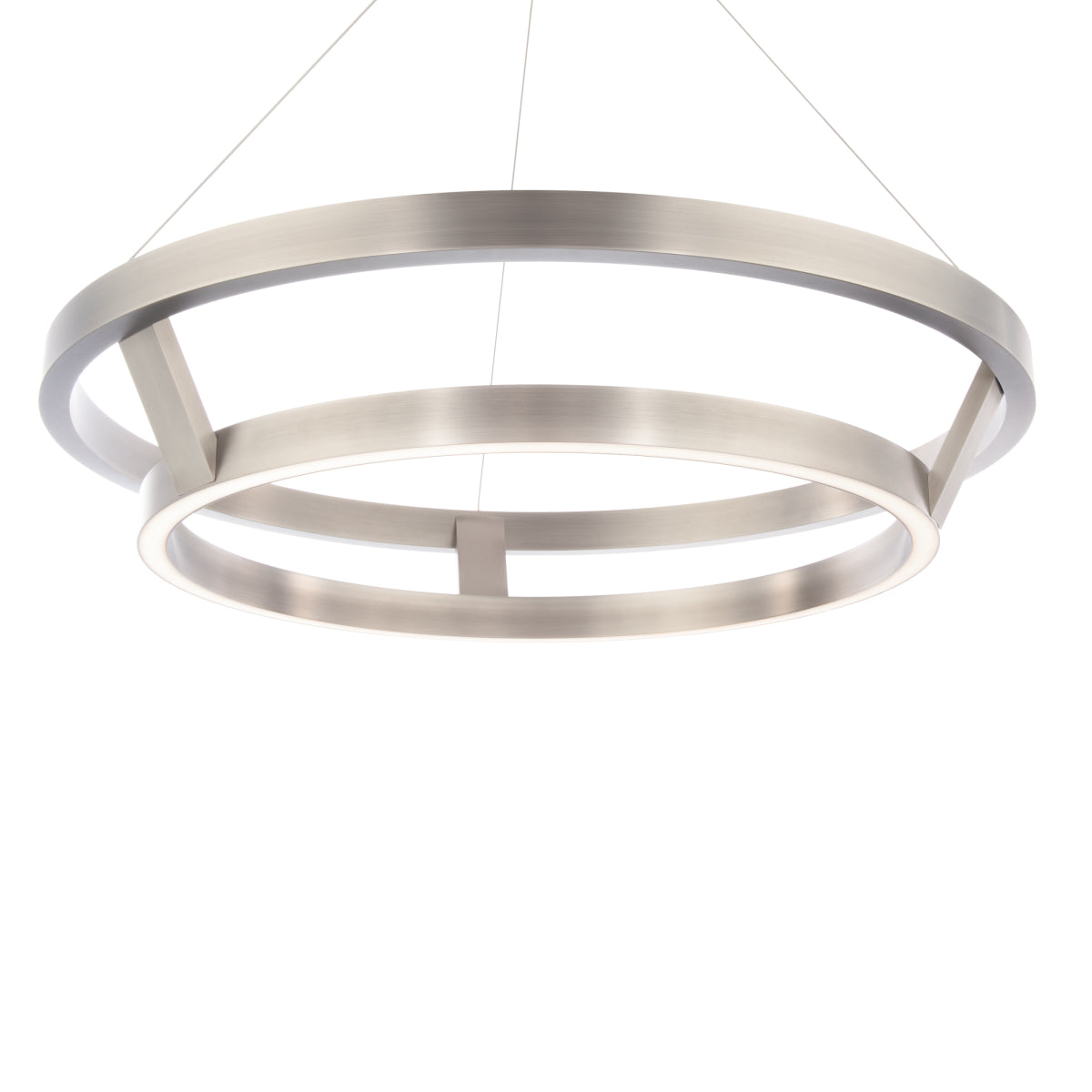 Imperial LED Pendant - Brushed Nickel Finish