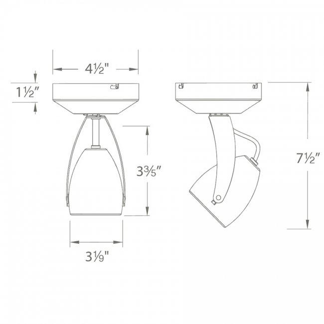 Impulse 810 Monopoint Spothead - Diagram