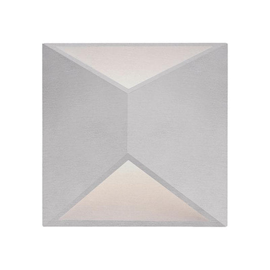 Indio Short LED Outdoor Wall Sconce - Brushed Nickel Finish