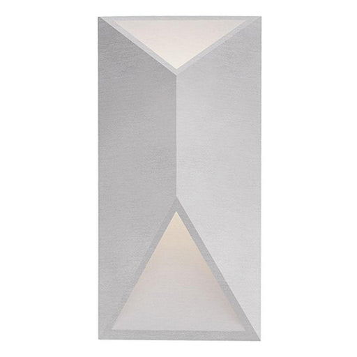 Indio Tall LED Outdoor Wall Sconce - Brushed Nickel Finish