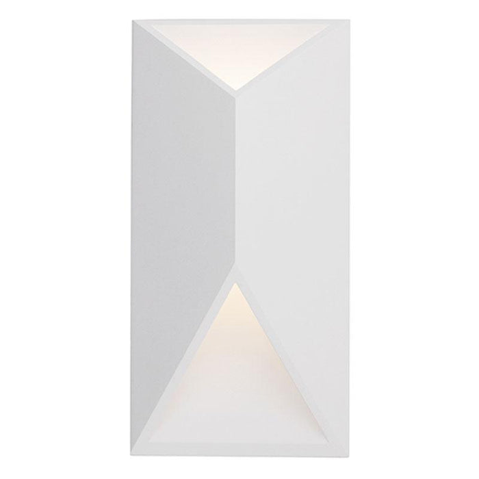 Indio Tall LED Outdoor Wall Sconce - White Finish
