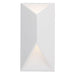 Indio Tall LED Outdoor Wall Sconce - White Finish