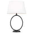 Load image into Gallery viewer, Indo Table Lamp - Aged Iron Finish
