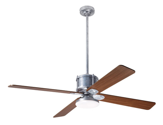 Industry DC Fan - Mahogany (LED Light)