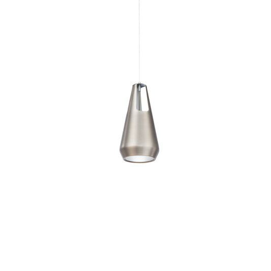 Ingot Mini Pendant - Brushed Nickel Finish