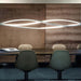 In the Wind Horizontal LED Pendant - Display