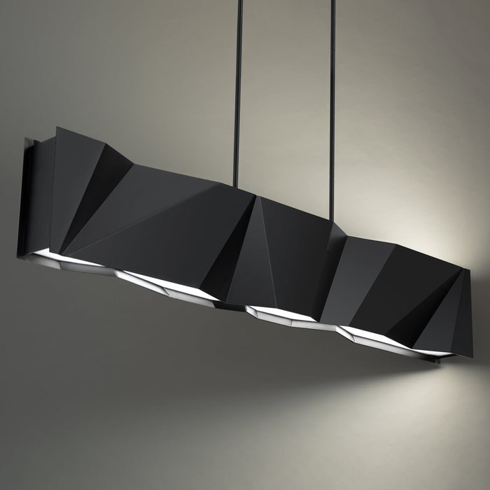 Intrasection Linear Pendant - Black