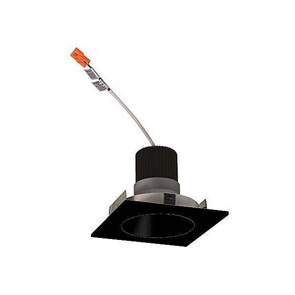 Iolite 4" Square Reflector LED Trim - Black Finish