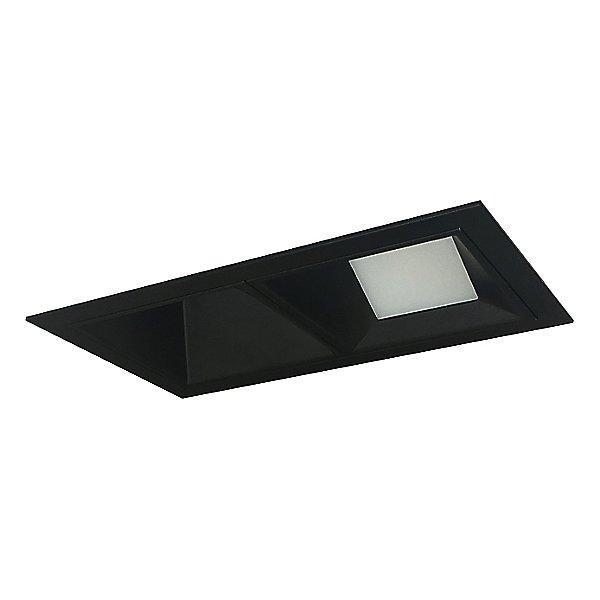 Iolite MLS LED Wall Wash Two Head Trim Set - Black Trim with Black Flange