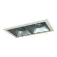 Load image into Gallery viewer, Iolite MLS LED Wall Wash Two Head Trim Set - Haze Trim with Matte Powder White Flange
