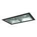 Iolite MLS LED Adjustable Snoot and Fixed Downlight Two Head Trim Set - Haze Trim with Black Flange