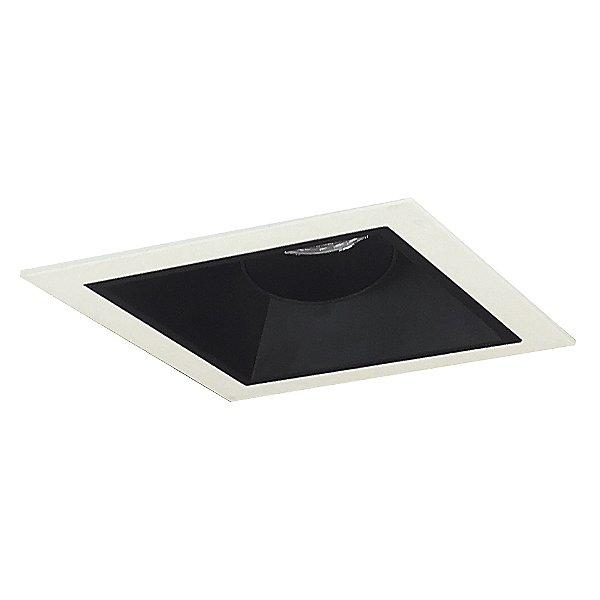 Iolite MSL LED Adjustable Snoot One Head Trim - Black Trim Matte Powder White Finish