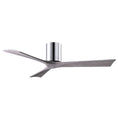 Load image into Gallery viewer, Irene Hugger 3-Blade Ceiling Fan - Polished Chrome Finish with Barn Wood Blades
