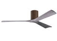 Load image into Gallery viewer, Irene Hugger 3-Blade Ceiling Fan - Walnut Finish with Barn Wood Blades
