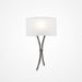 Ironwood Sprout Linen Wall Sconce - Satin Nickel/Linen Shade